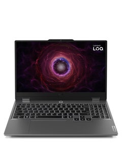 Buy Loq 15Arp9 Amd Ryzen 7 7435Hs 4.5Ghz 15.6" Fhd 144Hz 24Gb Ddr5512Gb Ssd Nvidia Geforce Rtx 4050 6Gb Windows 11 Home English Keyboard English Luna Grey in UAE