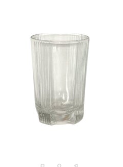 Buy Set of 6 Drinking Glasses 200 ml Clear in Egypt