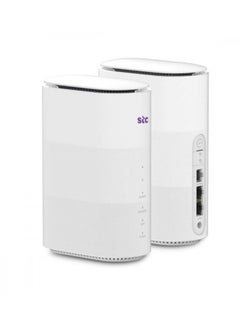 Buy 801A 5G Wifi 6 Indoor Router | Works On All Networks with High Speed Upto 3600 ZTE By STC Version | MC801A White in Saudi Arabia