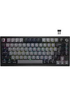 اشتري Corsair K65 Plus Wireless 75% RGB Hot-Swappable Mechanical Gaming Keyboard – Pre-Lubricated MLX Red Linear Switches – Top Mounted – Dual-Layer Sound Dampening – PBT Keycaps – QWERTY NA – Black في الامارات