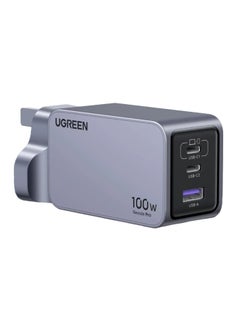 اشتري Nexode Pro Wall Charger 2 USB-C Ports and USB Port 100W - Grey في السعودية