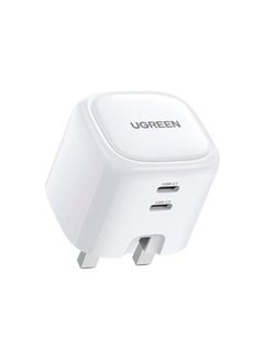 اشتري Wall Charger Nexode GaN 2 USB-C Ports 45W - White في السعودية