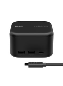 اشتري 130 mAh Connect USB-C 6-in-1 Core GaN Dock 130W Black في السعودية