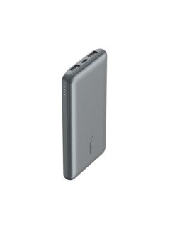 اشتري 10000 mAh BoostCharge Pro Power Bank 10K - Battery Pack w/ USB-C & USB-A Ports, 15Watts Output Power, Portable Charger for iPhone 15, 14, 13, 12, iPad Pro, Galaxy S24, S24 Ultra, S24+ Space Grey في الامارات