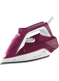 اشتري Ceramic Soleplate Steam Iron 240 ML 240 ml 2600 W SIM 3126 R Garnet Red في مصر