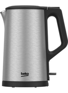 Buy Water kettle 1.5 Liter 1.5 L 1800 W WKM 7322 I Silver in Egypt