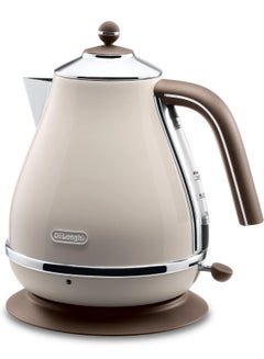 Buy Icona Vintage Electric Kettle 1.7 L 2000 W KBOV2001.BG Beige in UAE