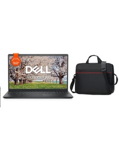 اشتري 2024 Inspiron 3530 Think & Light Laptop With 15.6-Inch Display Touch Screen, Core i5 Processor/32GB RAM/1 TB SSD/Intel Iris XE Graphics/Windows 11 + Bag English Black في الامارات