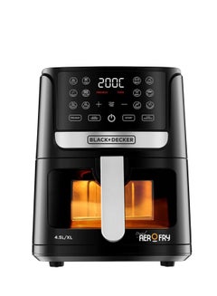 Buy Digital AerOFry Air Fryer Extra Large 4.5 L 1500 W AF4500-B5 Black in Egypt