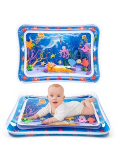 اشتري Tummy Time Water Mat Inflatable Tummy Time Water Play Mat for Babies, Infants and Toddlers 3 to 12 Months Promote Development Toys Baby Gifts في الامارات