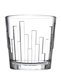 اشتري Scala Old Fashion Glass Set 6 Pcs Clear في مصر