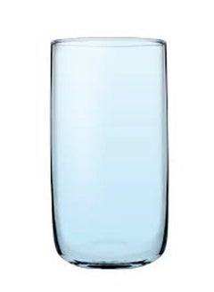 اشتري 6 Piece Iconic Highball Glass Set Turquoise في مصر