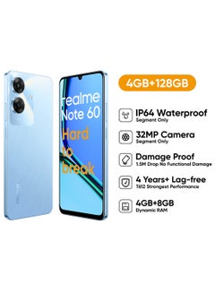 Buy Note 60 Dual SIM Voyage Blue 4GB RAM 128GB 4G - Middle East Version in Egypt