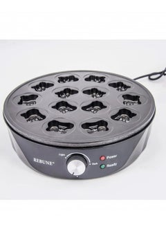 Buy Butterfly Pancake Maker 1200 W RE-5-062 Black in Saudi Arabia