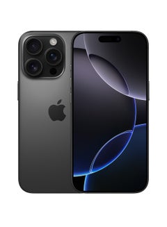 Buy iPhone 16 Pro 256GB Black Titanium 5G With FaceTime - Middle East Version in UAE