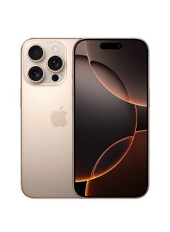 Buy iPhone 16 Pro 128GB Desert Titanium 5G With FaceTime - International Version in UAE