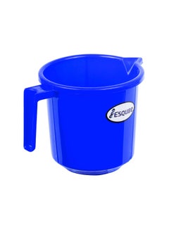 اشتري Esqube Oasis Plastic Mug With Handle 500ML Blue 10cm في الامارات