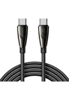 اشتري SA31-CC5 Pioneer Series 240W Fast Charging Data Cable (Type-C to Type-C) 1.2m-Black Black في مصر