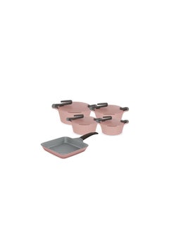 اشتري 9 Piece Cookware Set Artisan Rose في مصر