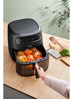 اشتري Airtasty Smart Hot Air Fryer 7.5 Liter 7.5 L 1750 W AR2076-S Black في مصر