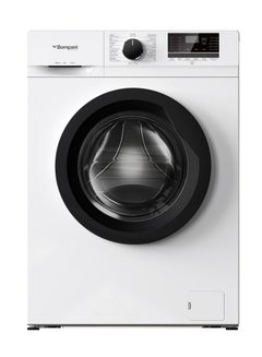 Buy 6 Kg Front Load Washing Machine, 16 Programs, LED Display, Push Button & Knob Control, IPX4 Rating With One Year Warranty 1950 W BI2876 White in UAE