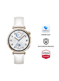 Buy Watch GT 5 41mm Smartwatch, up to 7 Days Battery Life, All-new Running and Cycling Experience, Sharp-Edged Design Watch, Health Tracking, Compatible with iOS and Android White in Egypt