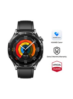 Buy Watch GT 5 46mm Smartwatch, up to 14 Days Battery Life, All-new Running and Cycling Experience, Sharp-Edged Design Watch, Health Tracking, Compatible with iOS and Android Black in Egypt