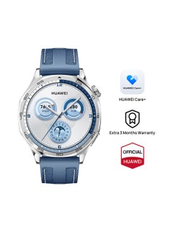 Buy Watch GT 5 46mm Smartwatch, up to 14 Days Battery Life, All-new Running and Cycling Experience, Sharp-Edged Design Watch, Health Tracking, Compatible with iOS and Android, Blue in Egypt