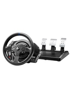 اشتري Thrustmaster T300RS GT, Racing Wheel and 3 Pedals, PS4 and PC, REALSIMULATOR Force Feedback, Brushless Motor, Dual-Belt System, Magnetic Technology, Interchangeable Wheel, works with PS5 Games في السعودية