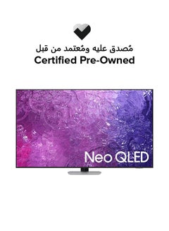 اشتري Certified Pre Owned - 75-Inch Neo QLED 4K Smart TV QA75QN90CAUXZN Carbon Silver في الامارات