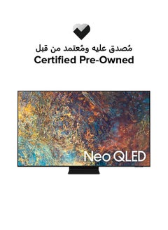 اشتري Certified Pre Owned - 98-Inch QN90A Neo QLED 4K Smart TV QA98QN90AAUXZN Titan Black في الامارات