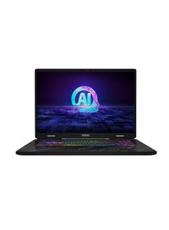 اشتري PULSE 17 AI Gaming Laptop With 17-Inch Display,Core i9-14900HX Processor/32GB RAM/1TB SSD/12GB Nvidia GeForce RTX 4080 Graphics/Windows 11 English/Arabic Black في الامارات