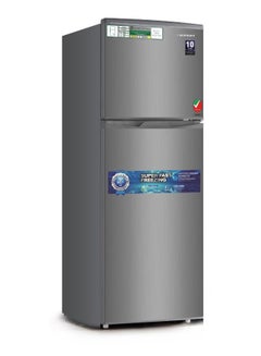 اشتري 138L Gross / 132L Net Capacity Double Door Refrigerator, Manual Defrost, Mechanical Control with Inside Condenser, Energy Efficient, Inox Finish, Compact, R600a Refrigerant 310.25 kW BRF180SDN Inox في الامارات