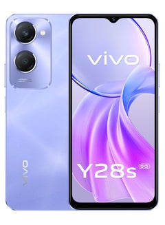 Buy Y28s Dual SIM Twinkling Purple 6GB RAM 128GB 5G - Middle East Version in Saudi Arabia