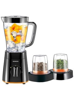 Buy Kenwood Belnder Smoothie Maker BLP16.360 500W 1.5L Juicing Bowl 2L in General With Grinder Mill, Chopper Mill, 2 Speed + Pluse Function, Ice Crush Function, Black 2 L 500 W BLP16.360 black in Egypt