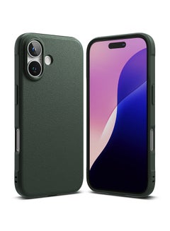 اشتري Onyx Case For iPhone 16 Plus, Enhanced Grip Tough Flexible TPU Shockproof Rugged TPU Bumper Drop Protection Phone Cover - Dark Green في مصر