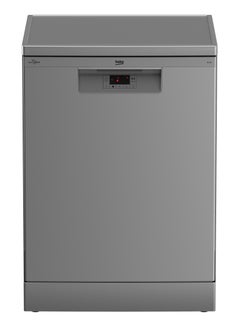 اشتري Dishwasher 5 Programs 14 Persons 60 cm - LED - Half Load + Hygiene Intense + Steam Gloss 0.93 kW BDFN15421S Silver في مصر