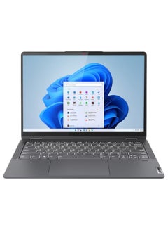 اشتري كمبيوتر محمول IdeaPad Flex 5 14ALC7 2 في 1 قابل للتحويل بشاشة مقاس 14 بوصة ومعالج AMD Ryzen 7-5700U وذاكرة وصول عشوائي 16 جيجابايت ومحرك أقراص SSD سعة 512 جيجابايت وبطاقة رسومات AMD Radeon ونظام تشغيل Windows 11 Home في الامارات