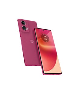 اشتري Edge 50 Fusion Dual SIM 5G Hot Pink 8GB RAM 256GB - Middle East Version في السعودية