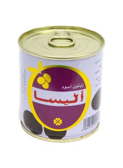 Buy Alisa Black Olives, Can, 100g in Saudi Arabia