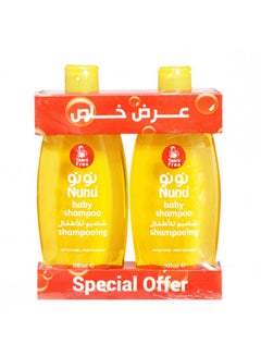 Buy Nunu Baby Shampoo, 500ml × 2 in Saudi Arabia