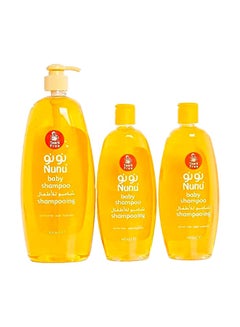 Buy Nunu Baby Shampoo, 2 × 400ml + 800ml in Saudi Arabia