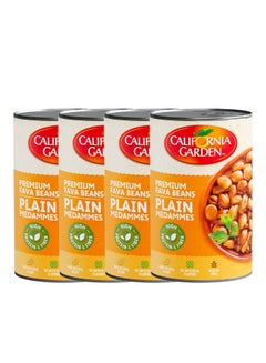 Buy California Garden Plain Masters Foul Medammes , 450gm × 3+1 in Saudi Arabia