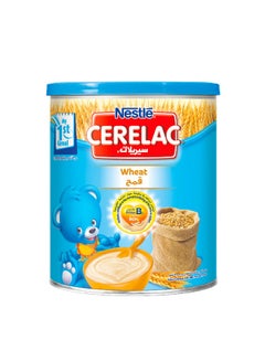 اشتري Nestle Cerelac Wheat Infant Cereal, From 6 Months, 400g في السعودية