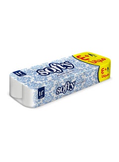 Buy Softy Toilet Tissue Paper, 2Ply ,8+4 Piece in Saudi Arabia