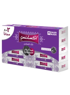 اشتري Excellence Satin Soft Tissues, 90 Tissues × 8 + 2 في السعودية