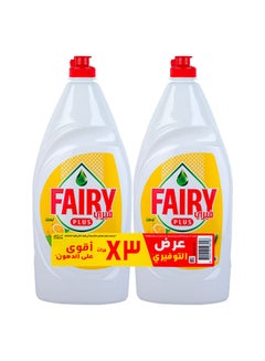 Buy Fairy Plus Soap With Lemon, 800 ml × 2 in Saudi Arabia