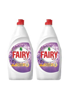 Buy Fairy Dishwashing Liquid, Refreshing Lavender , 800 ml ×2 in Saudi Arabia