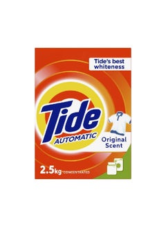 اشتري Tide Automatic Concentrated Laundry Powder Detergent, Original Scent, 2.5 kg في السعودية