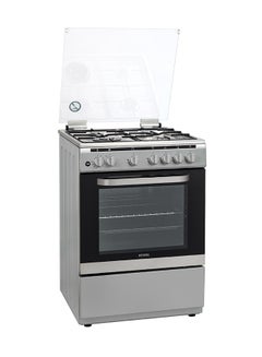 Buy Vestel Gas Oven 60x60, Light Grate FG6P4089NX FG6P4089NX Sliver in Saudi Arabia